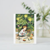 ビンテージクリスマス シーズンポストカード (スタンド正面)