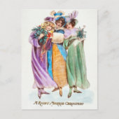 ビンテージクリスマス シーズンポストカード (正面)