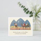 ビンテージクリスマス シーズンポストカード (スタンド正面)