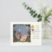 ビンテージクリスマス シーズンポストカード (スタンド正面)