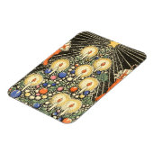 ビンテージクリスマス ツリーとキャンドルと星 マグネット (左側)