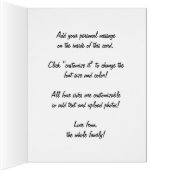 ビンテージクリスマス ハロー! 陽気なサンタクロース (内側(右))