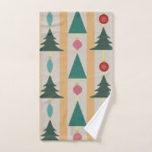 ビンテージクリスマス バスタオルセット (ハンドタオル)