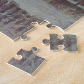 ビンテージクリスマス、パーティーでのビクトリア朝の人々 ジグソーパズル (側面)