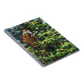 ビンテージクリスマス、ビクトリアンサンタクロースとツリー ノートブック (右側)