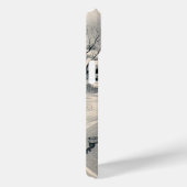 ビンテージクリスマス、ビクトリアン池のアイススケーター Case-Mate iPhoneケース (裏面 / 右)