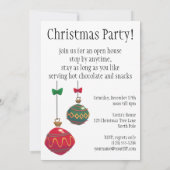 ビンテージクリスマス、ビクトリア時代のサンタクロースとおもちゃ 招待状 (裏面)