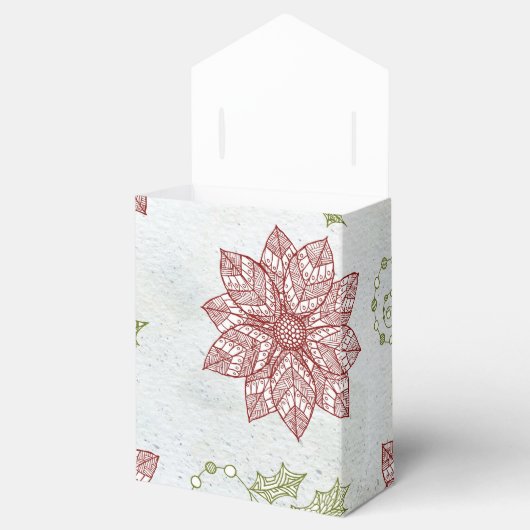 ビンテージクリスマス フェイバーボックス (オープン)