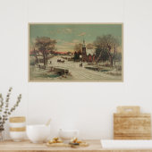 ビンテージクリスマス ポスター (キッチン)