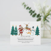 ビンテージクリスマス ポストカード (スタンド正面)