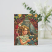 ビンテージクリスマス ポストカード (スタンド正面)