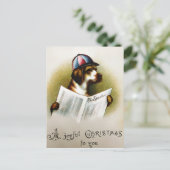 ビンテージクリスマス ポストカード (スタンド正面)