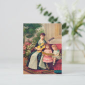 ビンテージクリスマス ポストカード (スタンド正面)