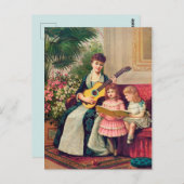 ビンテージクリスマス ポストカード (正面/裏面)