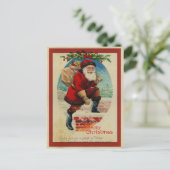 ビンテージクリスマス ポストカード (スタンド正面)