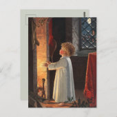 ビンテージクリスマス ポストカード (正面/裏面)