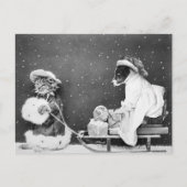 ビンテージクリスマス ポストカード (正面)