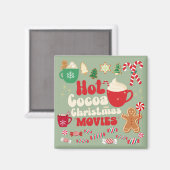 ビンテージクリスマス マグネット (正面/裏面)