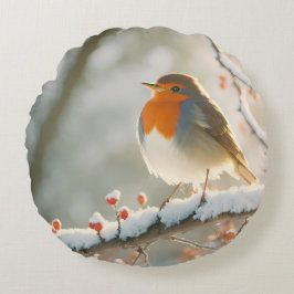 ビンテージクリスマス ラウンドクッション