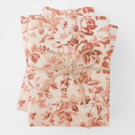 ビンテージクリスマス ラッピングペーパーシート