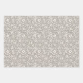 ビンテージクリスマス ラッピングペーパーシート (正面2)