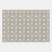 ビンテージクリスマス ラッピングペーパーシート (正面)