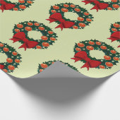 ビンテージクリスマス ラッピングペーパー (角)