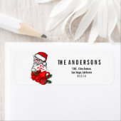 ビンテージクリスマス ラベル (インサイチュ)