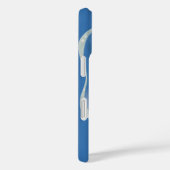 ビンテージクリスマス、レトロなジョリーサンタクロース Case-Mate iPhoneケース (裏面 / 右)