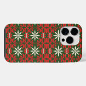 ビンテージクリスマス/冬 iPhoneケース (裏面横)