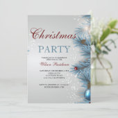 ビンテージクリスマス 招待状 (スタンド正面)
