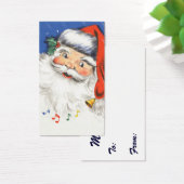 ビンテージクリスマス、楽しいサンタクロースと音楽 (デスク)