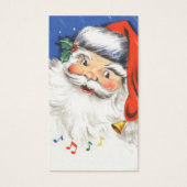 ビンテージクリスマス、楽しいサンタクロースと音楽 (正面)