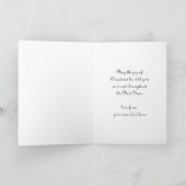 ビンテージクリスマス、簡単からカード シーズンカード (内部)