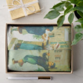 ビンテージクリスマス 薄葉紙 (ギフト)