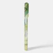 ビンテージクリスマス、鐘を鳴らすビクトリアン天使 Case-Mate iPhoneケース (裏面 / 右)