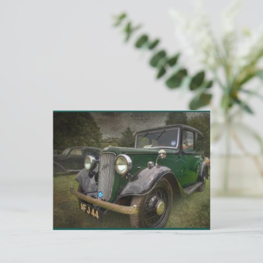 ビンテージクールカーヴィンテージはがき ポストカード (スタンド正面)