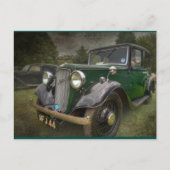 ビンテージクールカーヴィンテージはがき ポストカード (正面)