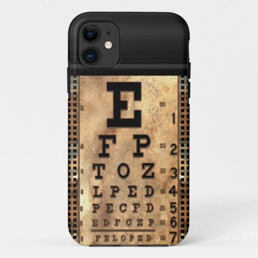 ビンテージクール眼科医 Case-Mate iPhoneケース (裏面)