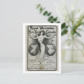 ビンテージコルセット広告 ポストカード (スタンド正面)