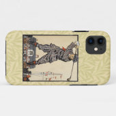 ビンテージゴルフ愛好家のアンティークゴルフ Case-Mate iPhoneケース (裏面(横))
