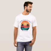 ビンテージサマービーチTシャツ ビーチのひととき  Tシャツ (正面フル)