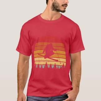 ビンテージスキー少年 Tシャツ