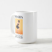 ビンテージスタイルの二十年代 コーヒーマグカップ (正面左)