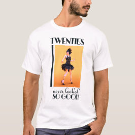 ビンテージスタイルの二十年代 Tシャツ