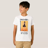 ビンテージスタイルの二十年代 Tシャツ (正面フル)