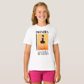 ビンテージスタイルの二十年代 Tシャツ (正面フル)