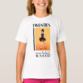 ビンテージスタイルの二十年代 Tシャツ