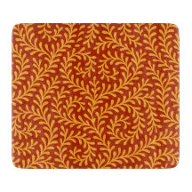 ビンテージスタイルの青い色の植物柄カットイン