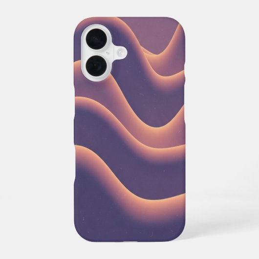 ビンテージソフトネビュラ iPhone 16ケース (裏面)